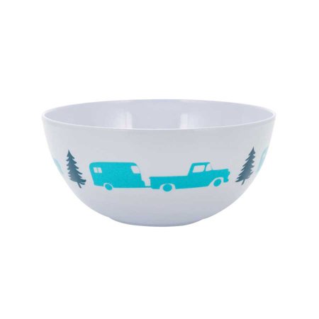 Life Is Better At The Campsite Bowl, Trailer/Tree Pattern