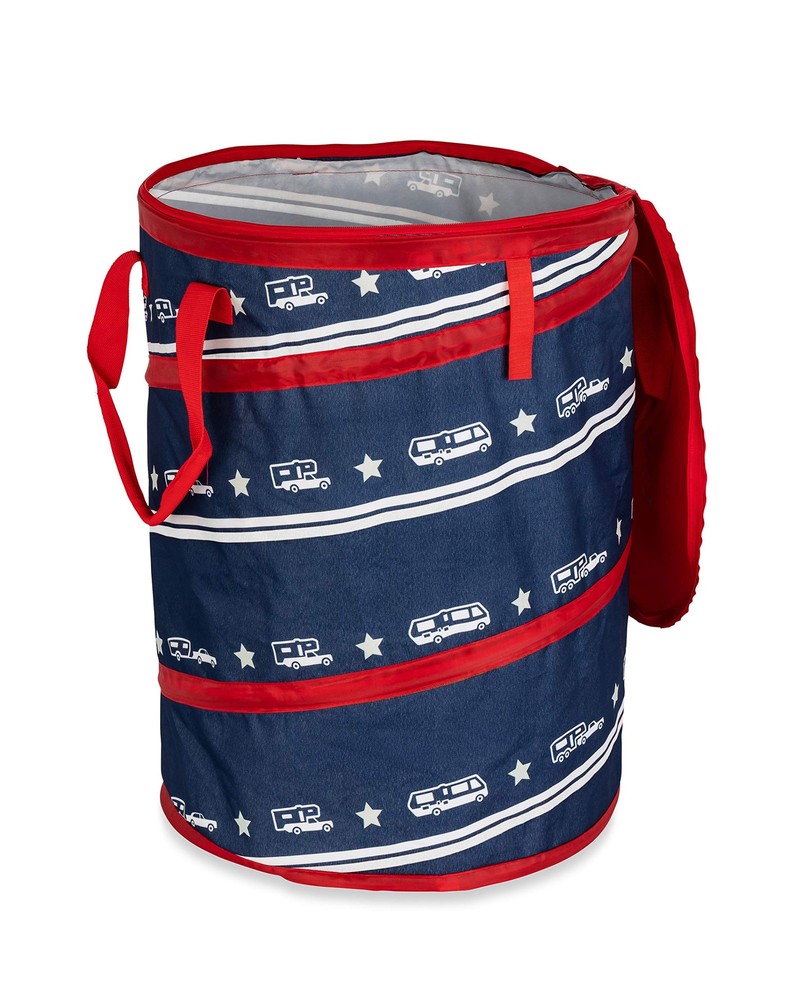 Life Is Better At The Campsite Patriotic Pop-Up Utility Container 18In X 24In