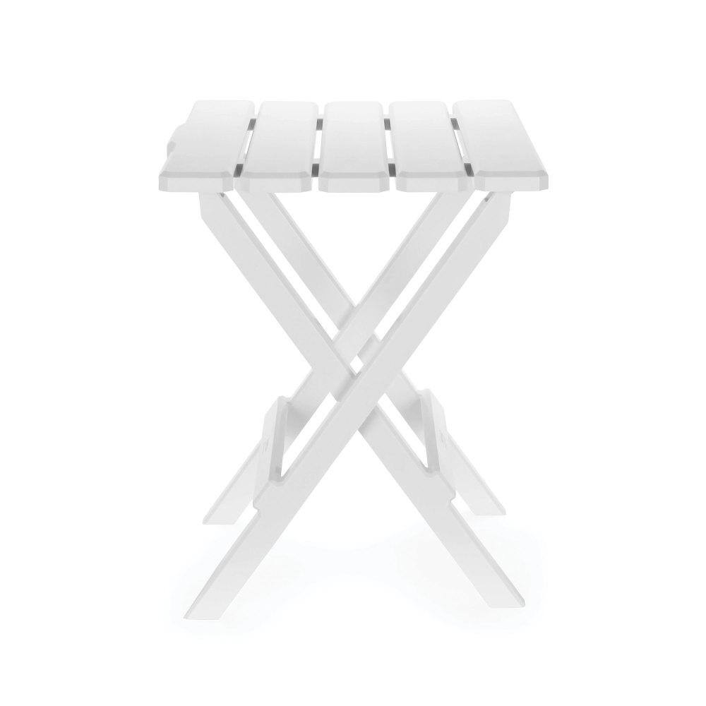 TABLE ADIRONDACK STYLE QUICKFOLDING PLASTIC LG WHITE
