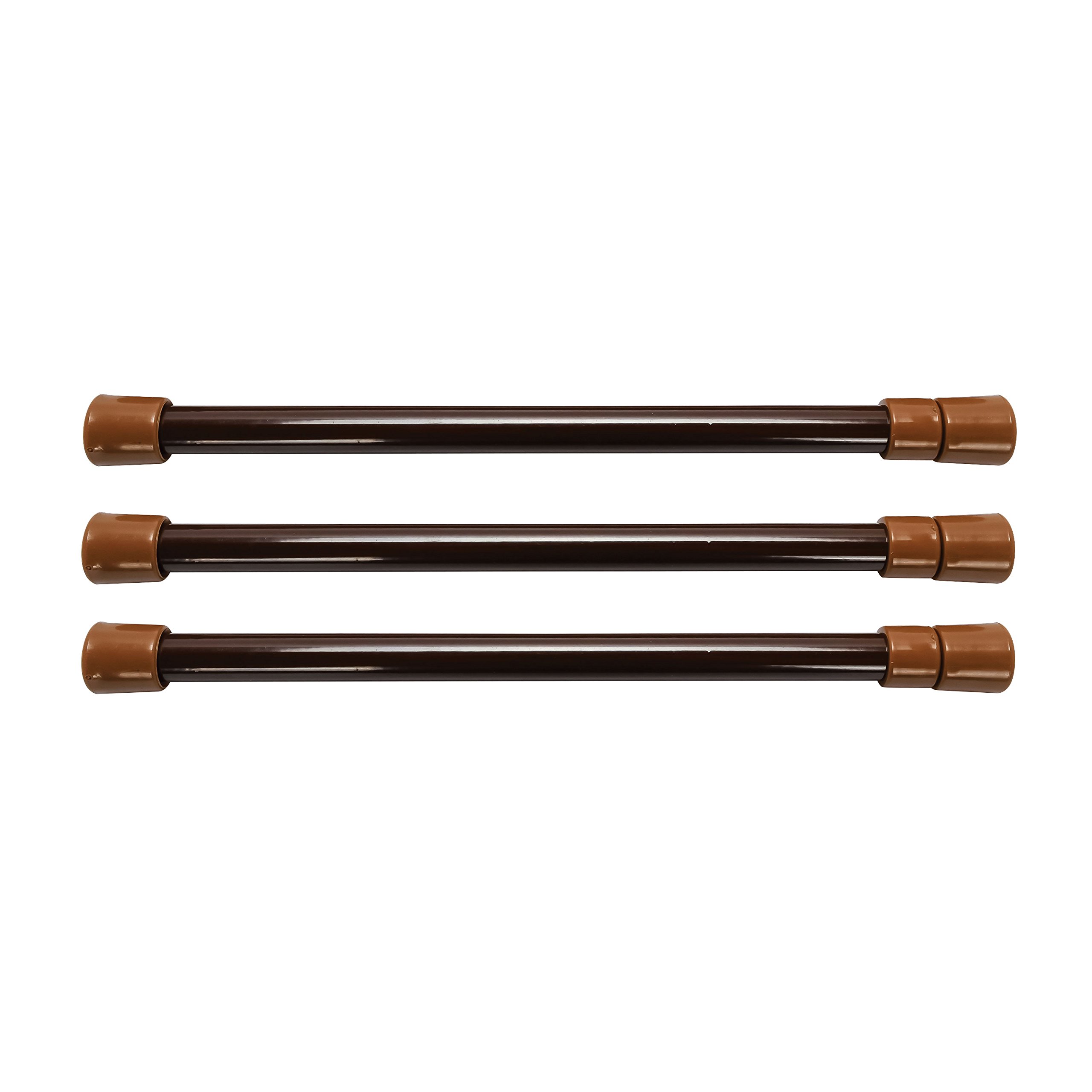 BAR  CUPBOARD  3PACK  10IN TO 17IN BROWN (E/F)