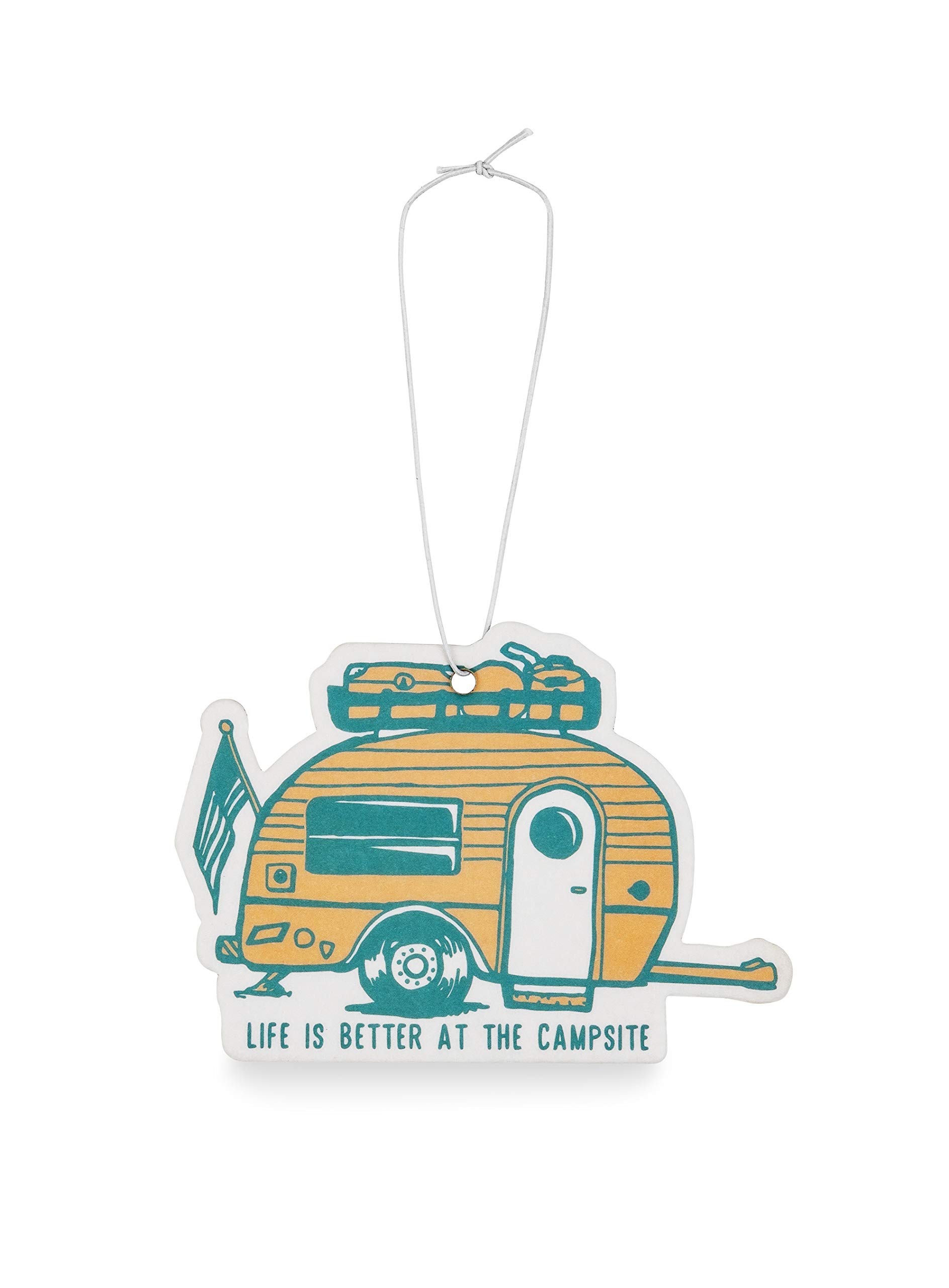 LIFE IS BETTER AT THE CAMPSITE AIR FRESHENER ALONG THE SHORE
