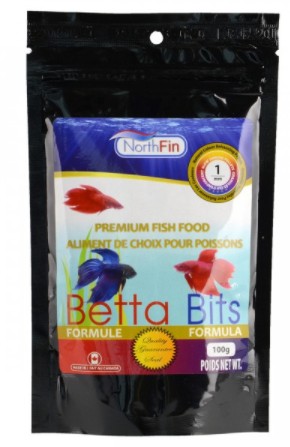 NorthFin Betta Bits - 1 mm - 100 g