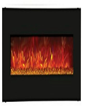 Smart 26 Fireplace  includes a steel trim, glass inlay, 10 piece log set with remote and cord