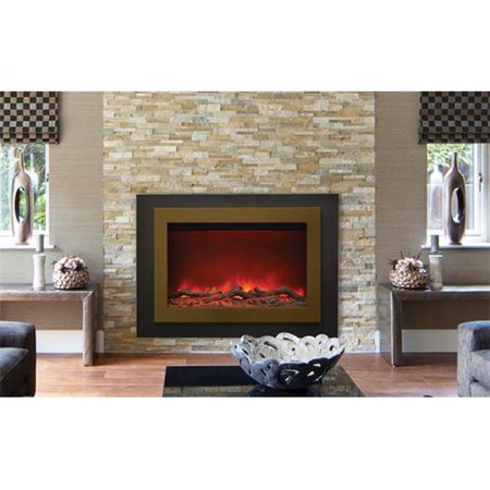 40" Natural Gas or Liquid Propane Direct Vent Linear Gas Fireplace