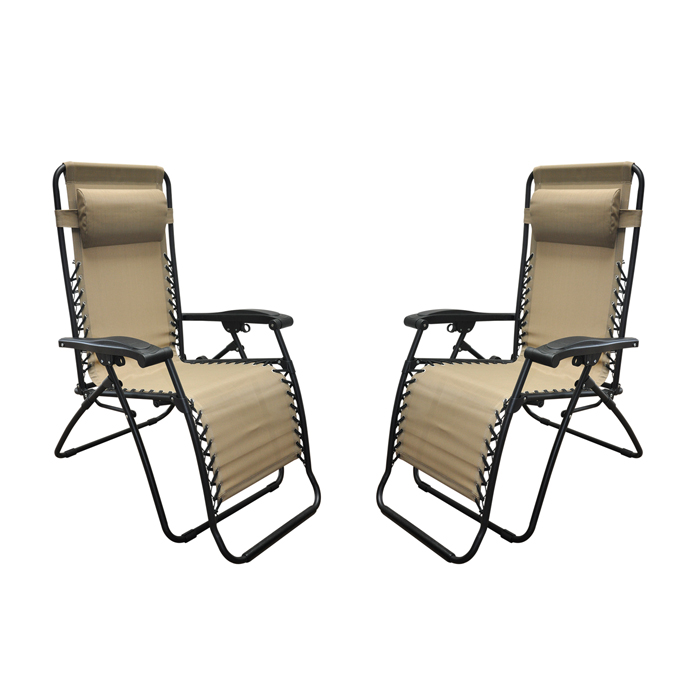 Infinity Zero Gravity Chair Beige (2pk)