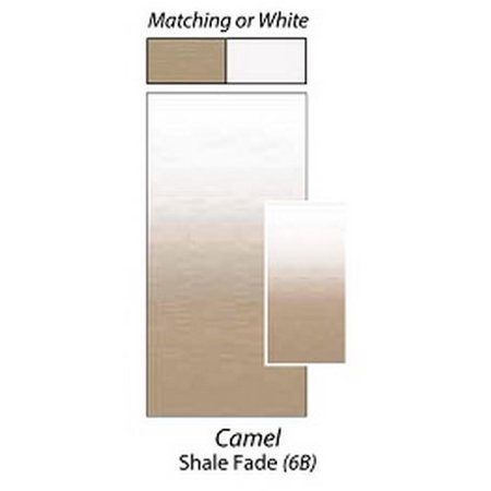 RV Awning Vinyl Fabric 14Ft 2In, Camel Shale Fade, Wht Weatherguard