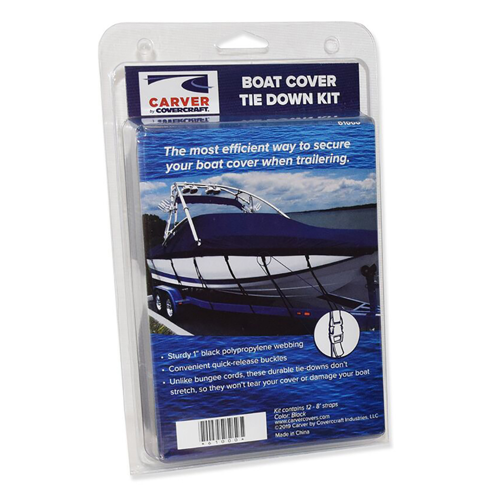 BOAT COVER TIE DOWN KIT (CLAM SHELL)