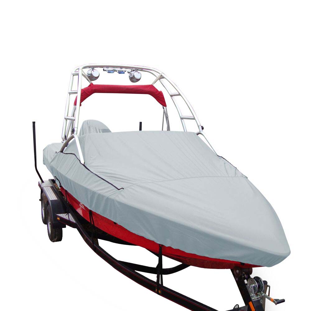 Carver Sun-DURA Specialty Boat Cover f/18.5' Sterndrive V-Hull Runabouts w/Tower