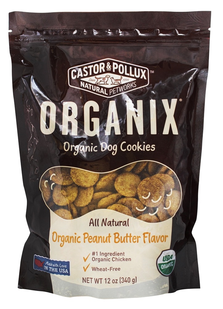 Castor & Pollux Dog Cookie Peanut Butter (8x12 Oz)