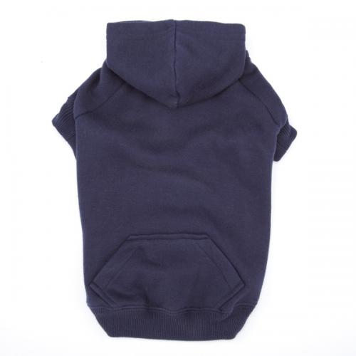 Casual Canine Basic Hoodie - Xsmall Blue