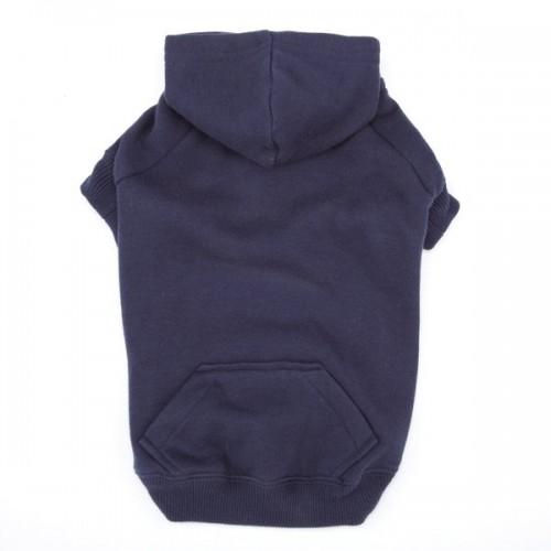 Casual Canine Basic Hoodie - Small Blue