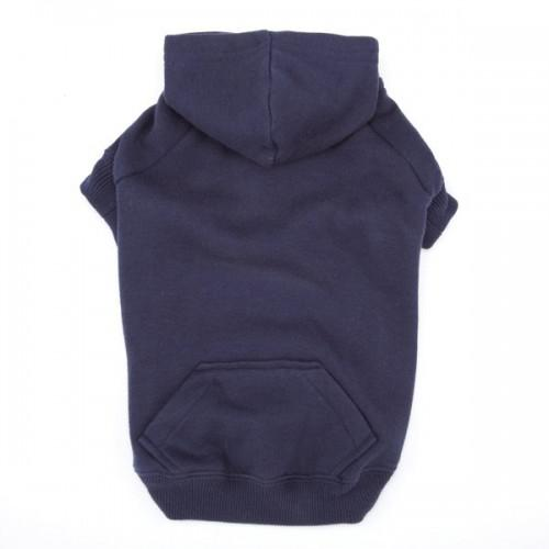 Casual Canine Basic Hoodie - Large Blue