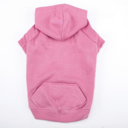 Casual Canine Basic Hoodie - Xsmall Pink