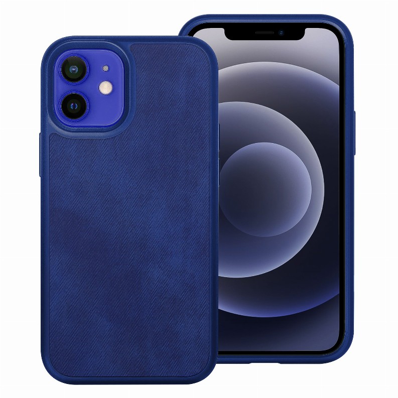 Celvoltz Handcrafted Ultra Slim Luxury Phone Case For IPhone - iPhone 12 Mini Blue