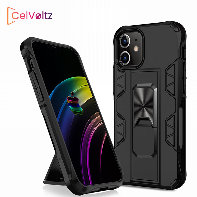 Celvoltz Kickstand Shockproof Case For IPhone - iPhone XS Max
