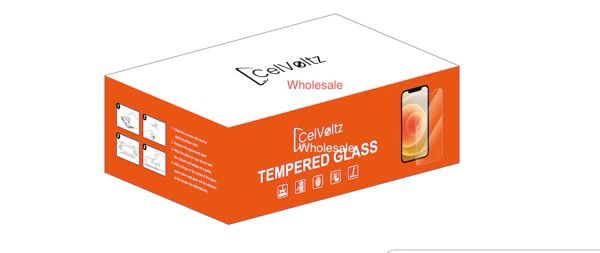 Celvoltz Tempered Glass Compatible For IPhone (100 Pack) Clear - iPhone X/ XS/ 11 Pro