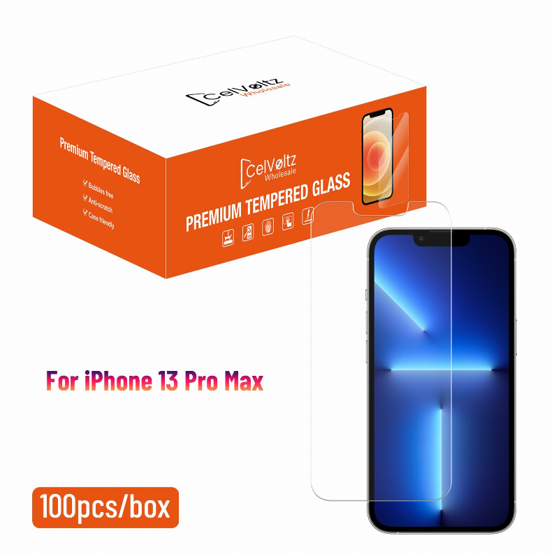 Celvoltz Tempered Glass Compatible For IPhone 13 Mini/ 13/ 13 Pro/ 13 Pro Max - iPhone 13 Pro Max