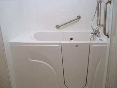 Signature Walk In Tub- 26" W x 53" L x 36" H- Air Jetted-White-Left Hand