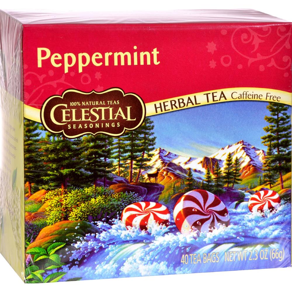 Celestial Seasonings Peppermint Herb Tea (6x40 Bag)