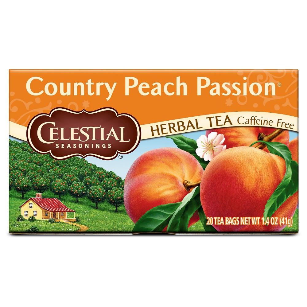 Celestial Seasonings Country Peach Passion Herb Tea (1x20Bag)