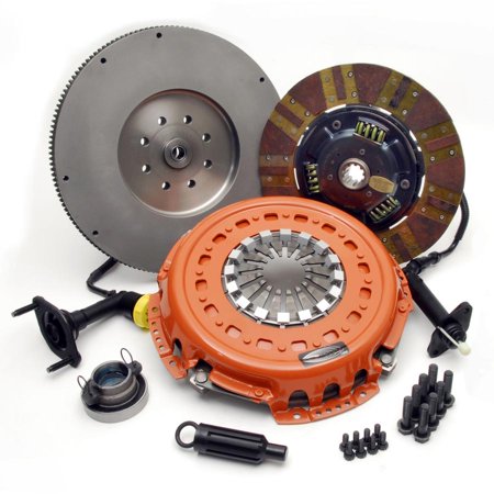 DUAL FRICTION CLUTCH PRESSURE PLATE DISC AND FLYWHEEL SET