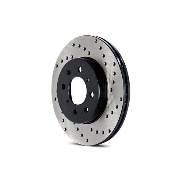 STOPTECH SPORT CROSS DRILLED BRAKE ROTOR