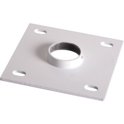 6" Ceiling Plate White