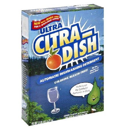 Citra-Solv Valencia Orange Auto Dish Powder (12x45 Oz)