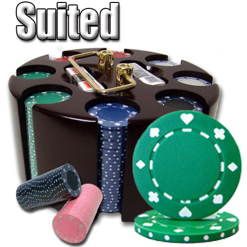 200 Count - Pre-Packaged - Poker Chip Set - Suited 11.5 G - Carousel