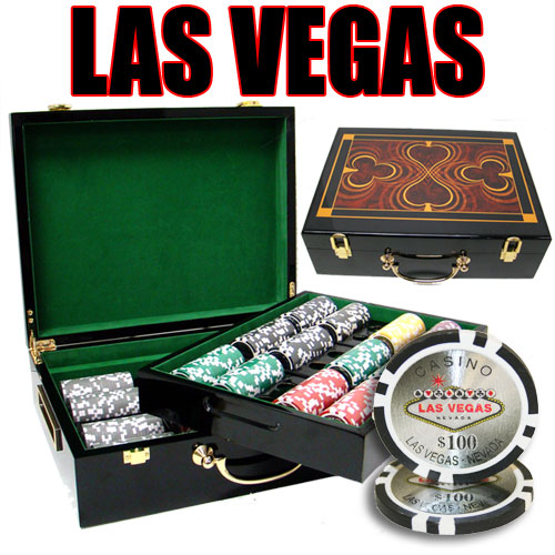 500 Count - Custom Breakout - Poker Chip Set - Las Vegas 14 G - Hi Gloss