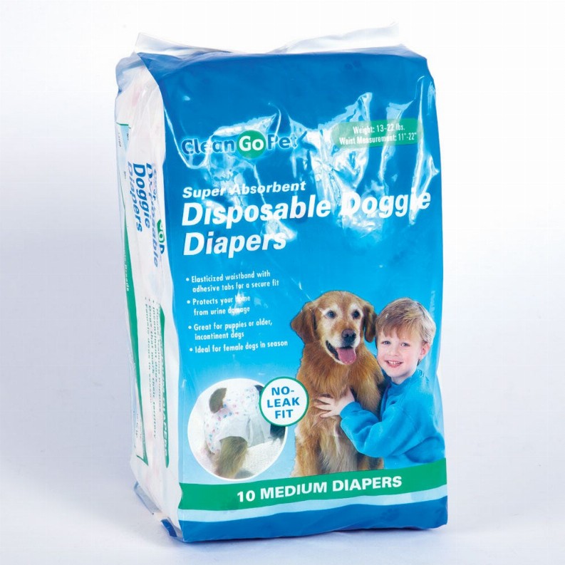 CG Disposable Doggy Diapers Medium