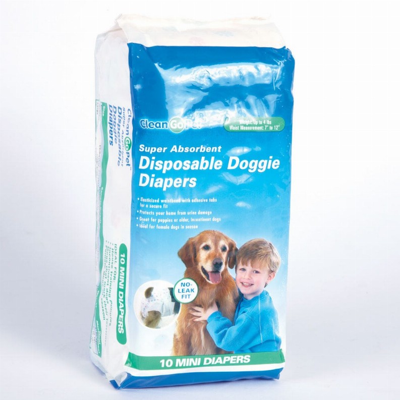 CG Disposable Doggy Diapers Mini