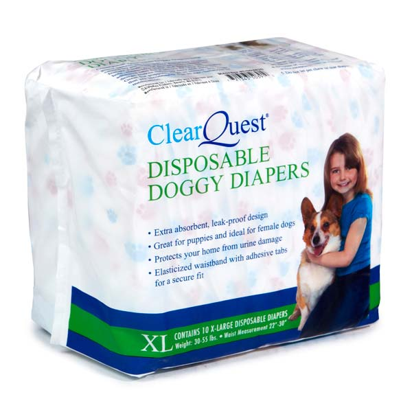 CQ Disp Doggy Diapers XL