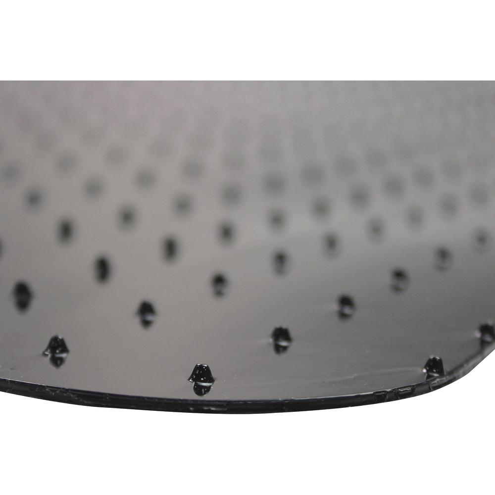 Cleartex Advantagemat Low-pile Chair Mat - Carpeted Floor - 53" Length x 45" Width x 0.60" Thickness - Lip Size 25" Length x 12"