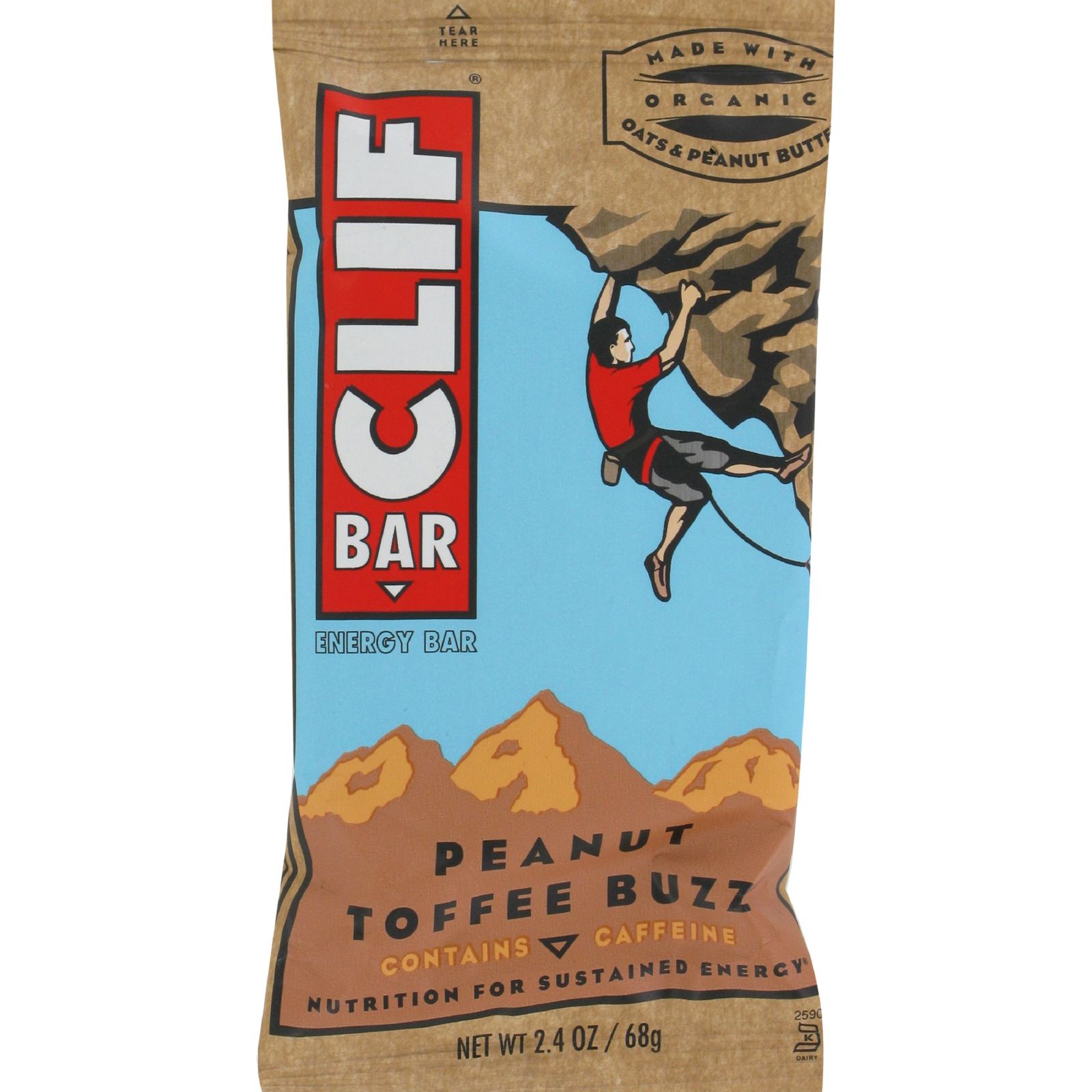 Clif Bar Peanut Toffee Butter Clif Bar Bar (12x2.4 Oz)