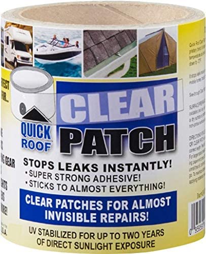 4In X 20Ft Clear Patch For Almost Invisible Repairs