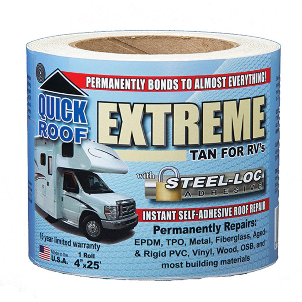 Quick Roof Extreme - Tan For Rv's 4Inx25Ft