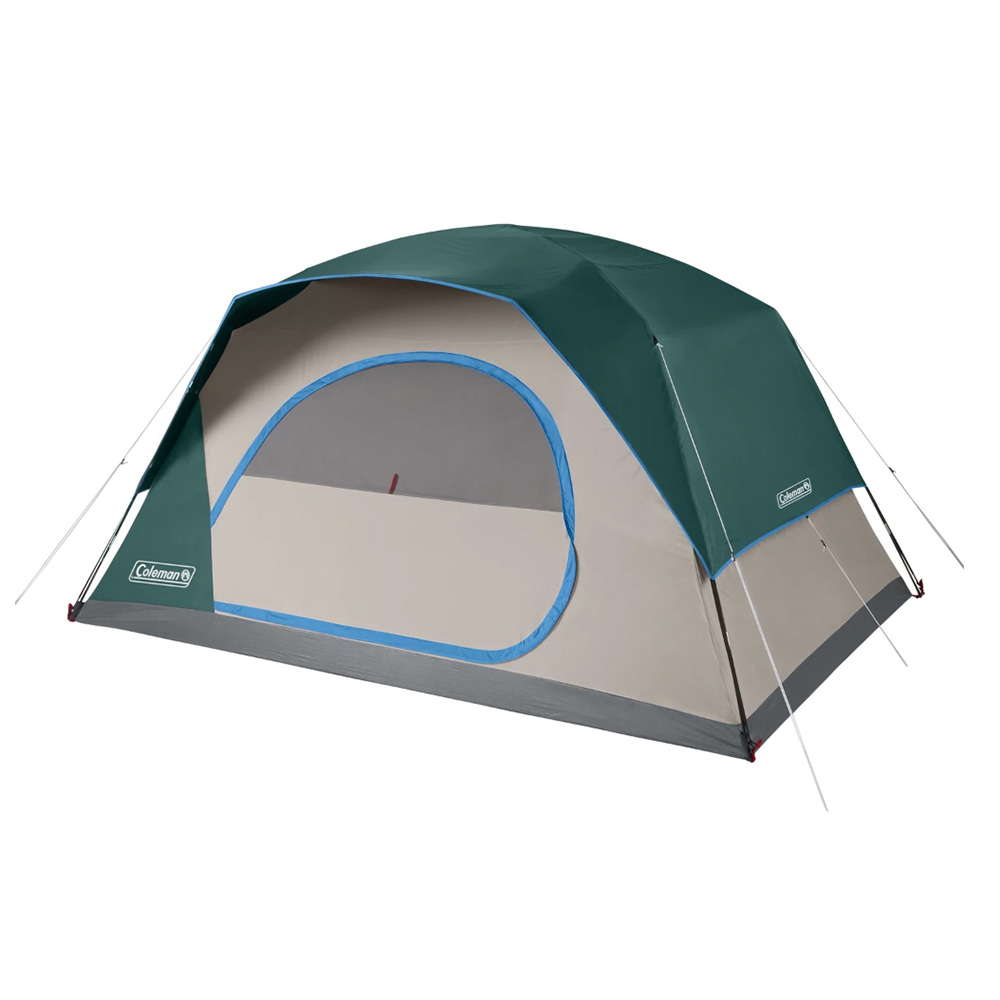 Coleman Skydome 8-Person Camping Tent - Evergreen
