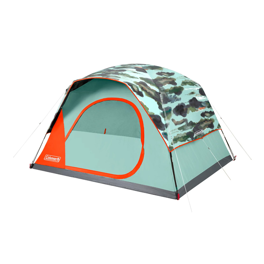 Coleman Skydome 6-Person Watercolor Series Camping Tent