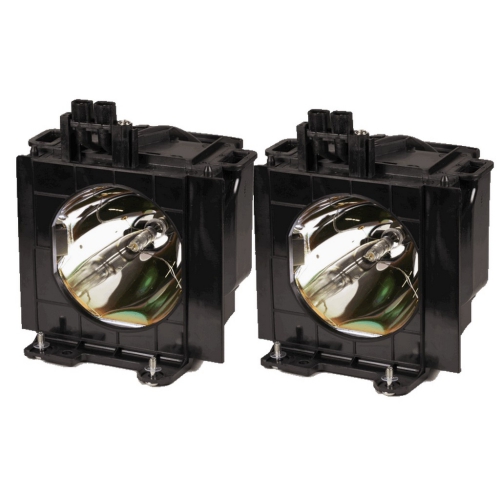 ET-LAD55W Panasonic Twin-Pack Projector Lamp Replacement (contains two lamps). Projector Lamp Assembly with High Quality OEM Co