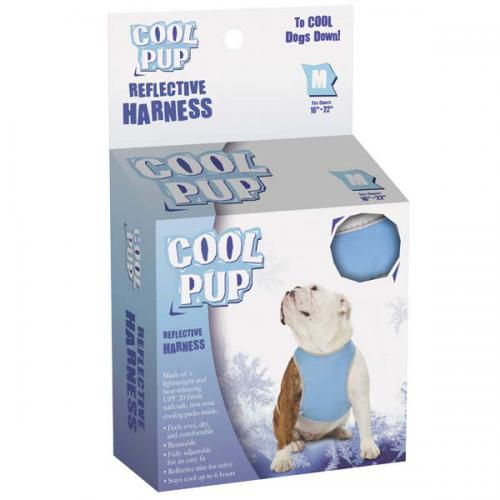 Cool Pup Reflective Harnesses - Medium Blue