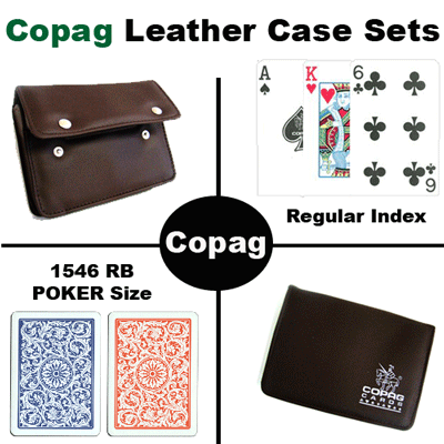 1546 RB Poker Regular Leather Case