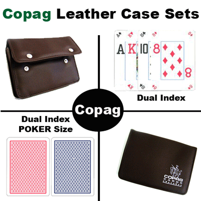 Dual Index Leather Case