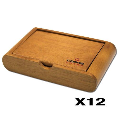 12 Copag Wooden Storage Boxes
