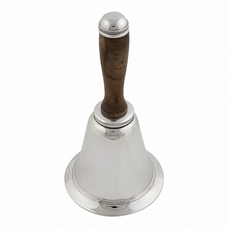 Bell Cocktail Shaker Silver Plate