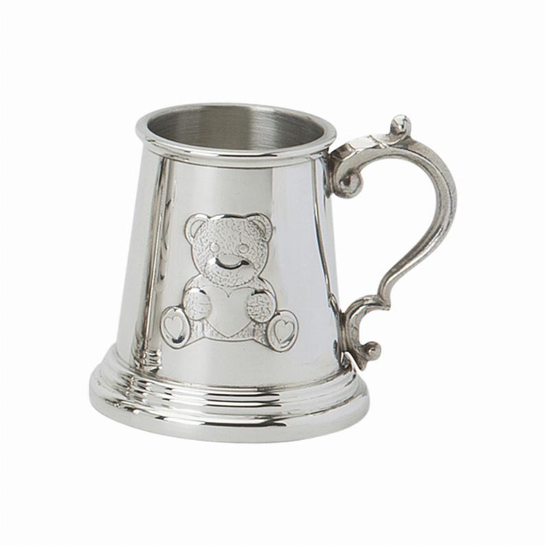Child's Cup - Silver Train Pewter