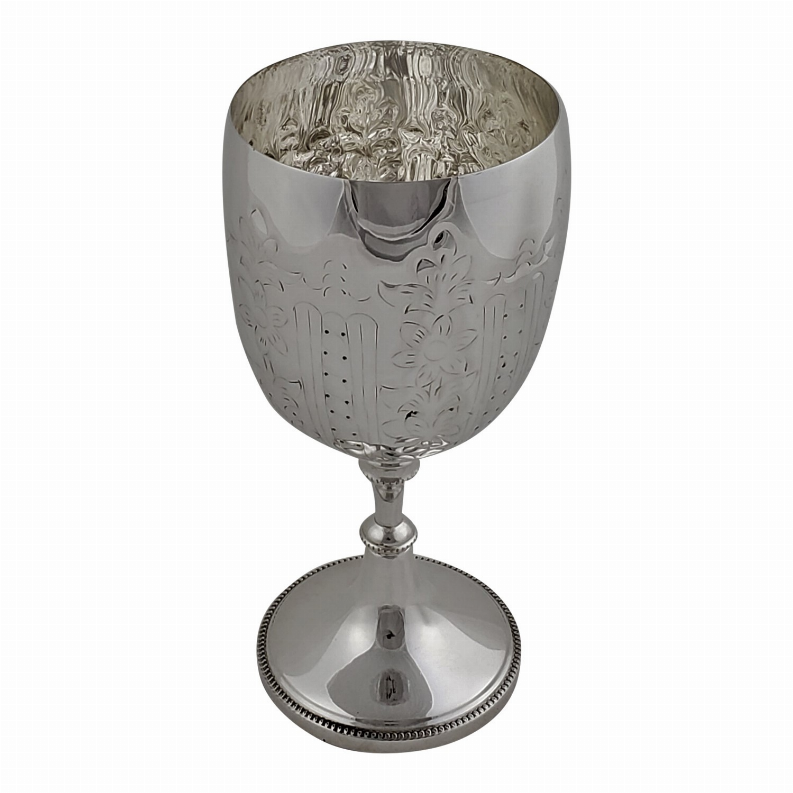 Large Sussex Chalice Cup Silver Plate
