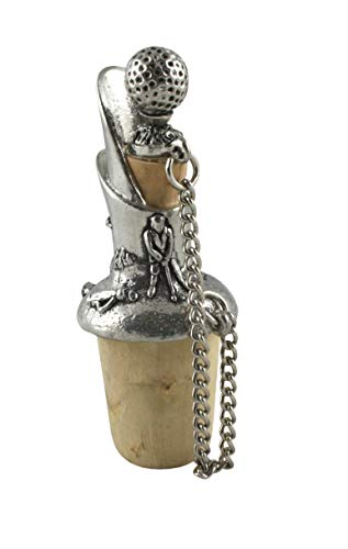 Pour Stopper - English Pewter - Golf
