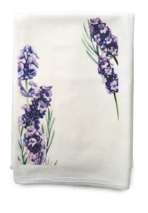 Designer Paisley Flowers Flour Sack Tea Towel (2-pack)