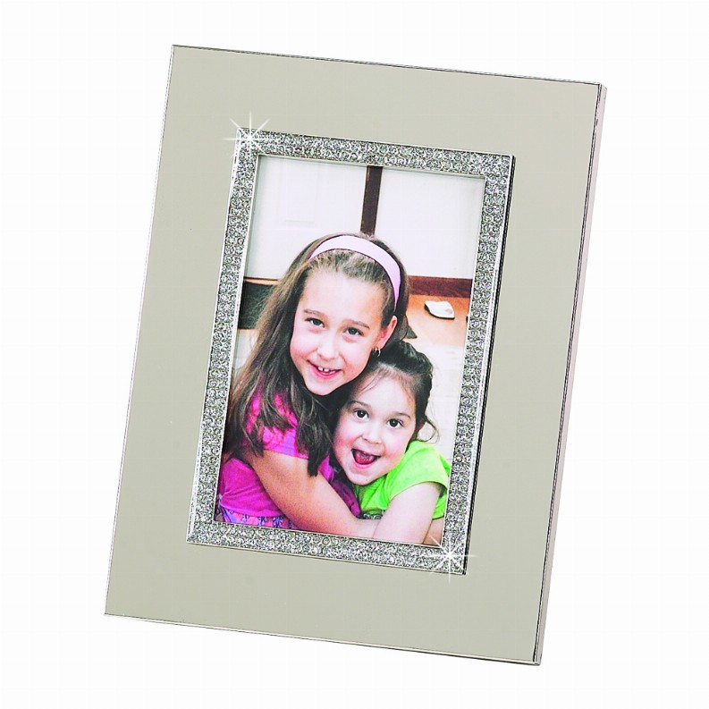 Glitter Galore Frame with Nickel Plated Border